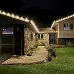 Holiday light Install