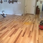 Hardwood install