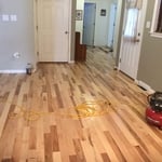 Hardwood install