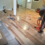 Hardwood install