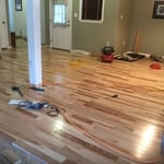 Hardwood install