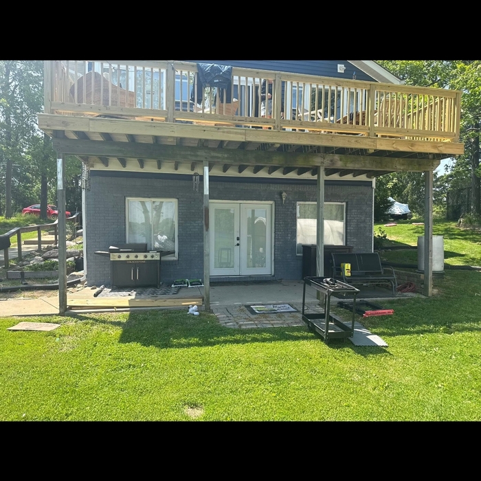 Exterior home paint job