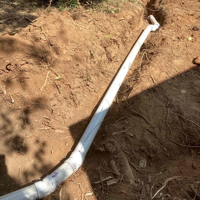 Reroute Sewer Lines