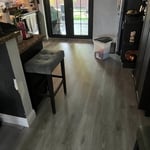 Vinyl Flooring Gray Cloud