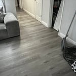 Vinyl Flooring Gray Cloud
