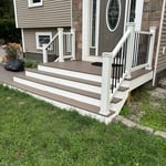 Front deck/entry way