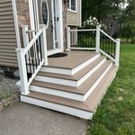 Front deck/entry way