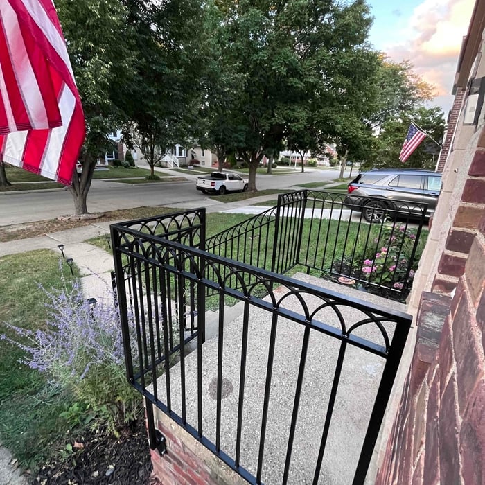 Custom Iron Railing