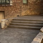 Stamped Outdoor Area