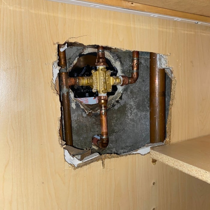 Shower valve replacement