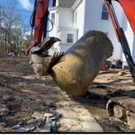Oil tank removal