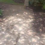 Concrete walkway