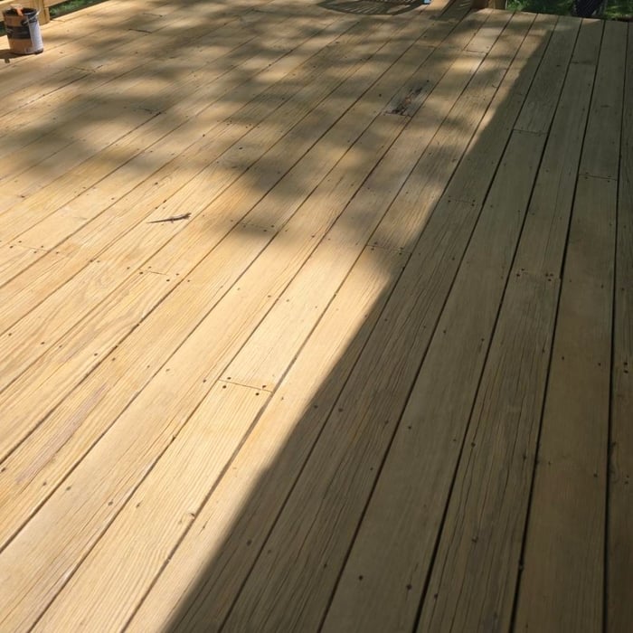30 year old deck