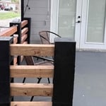 Back patio remodel