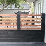 Back patio remodel