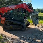 concrete driveway