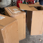 4 chairs and side table