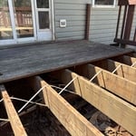 Deck resurface and stain