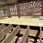 Deck resurface and stain
