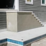 Stucco Stairs
