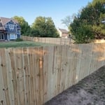 6' Pine Privacy Fence