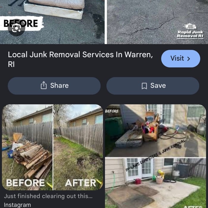 Yard cleanup