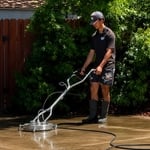 Pressure washing