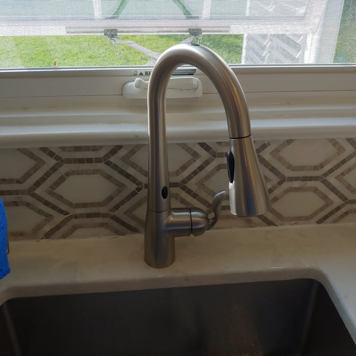 New moen faucet