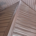 Metal roof install