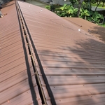 Metal roof install