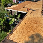Metal roof install
