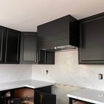 Refinishing cabinets