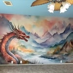 Dragon Mural
