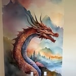 Dragon Mural