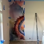 Dragon Mural