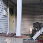 Aluminum post wrapping