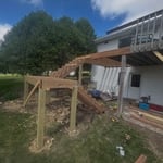 Deck addition