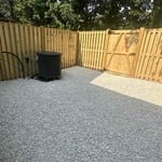 Fence and deck