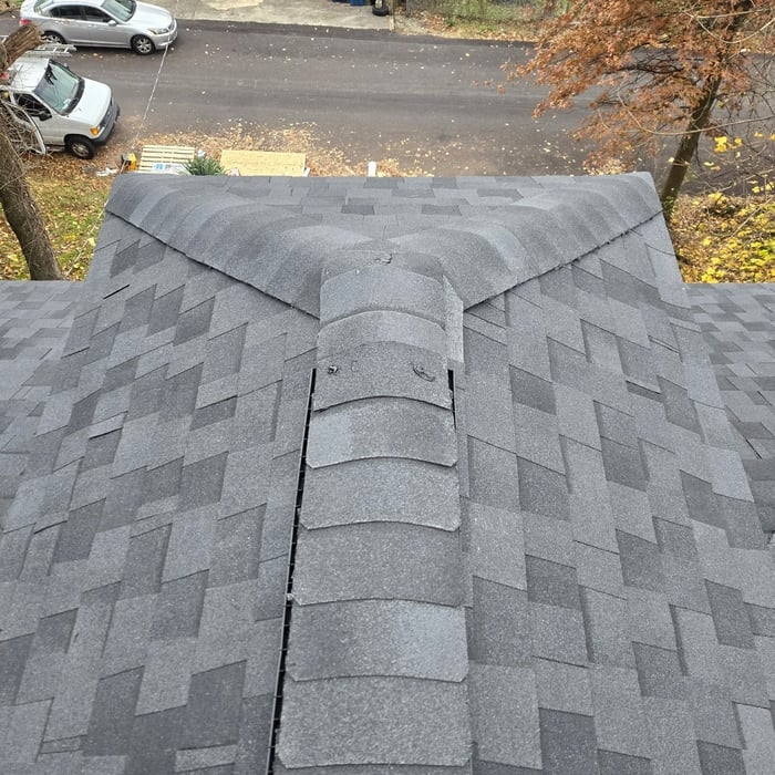 New roof and gutters