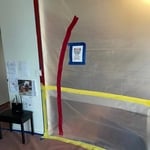 Kitchen sealed off