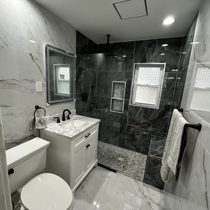 Full bathroom renovation