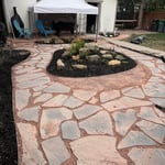 Xeriscaping and Flagstone