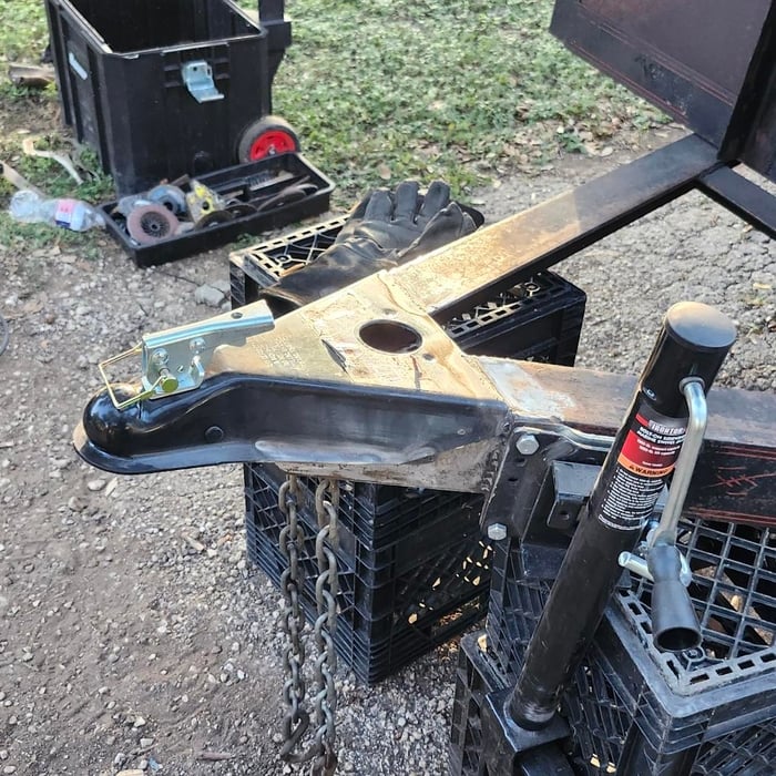 Trailer a frame