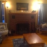 Living room cleaning