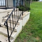 Wrought Iron railing repair