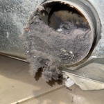 Dryer vent cleaning