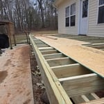 New deck