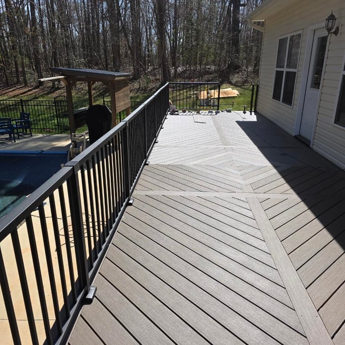 New deck