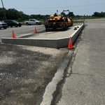 Parking lot remodel