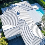 White Metal Roof